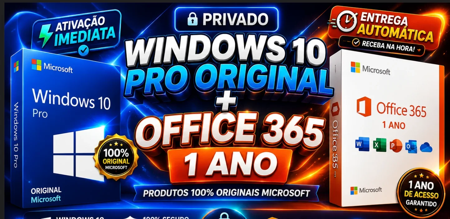 ✅🔑Windows 10 Pro Original Microsoft + Office 365