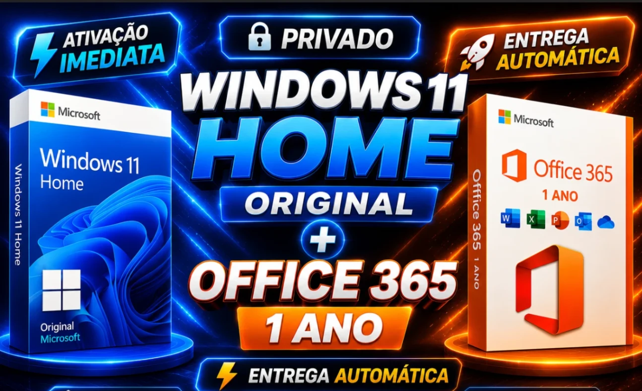 ✅🔑 Windows 11 Home Original Microsoft + OFFICE 365 1 ANO